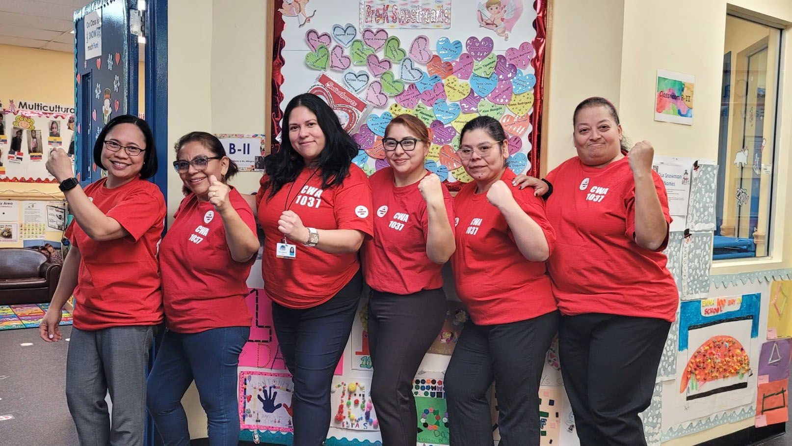 La Casa De Don Pedro Workers Participate in Sticker Action for Full ...